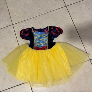 Yellow and Blue Princess Costume for Kids